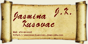 Jasmina Kusovac vizit kartica